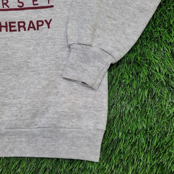 Vintage 80s UMD New-Jersey Sweatshirt Womens Medium 19x23 - Picture 11 of 13